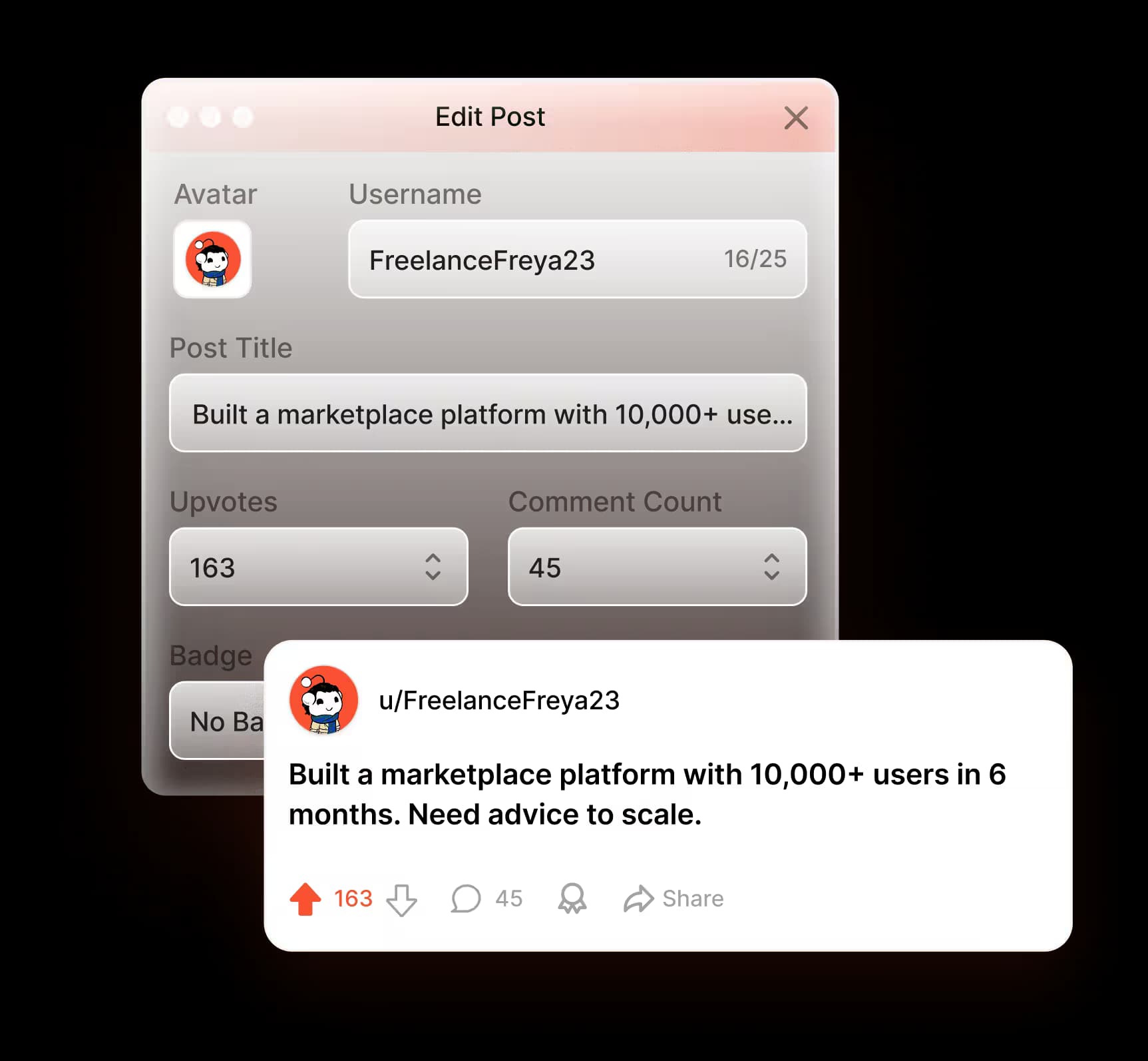 Edit Every Single Detail