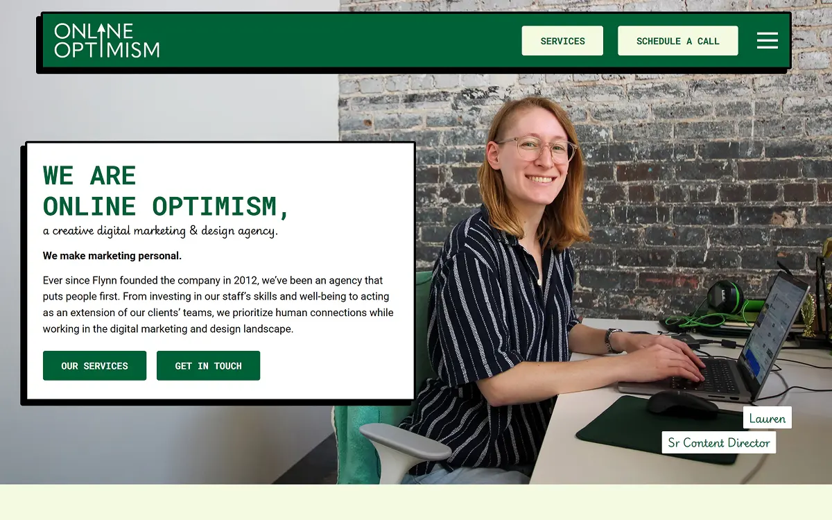 Online Optimism