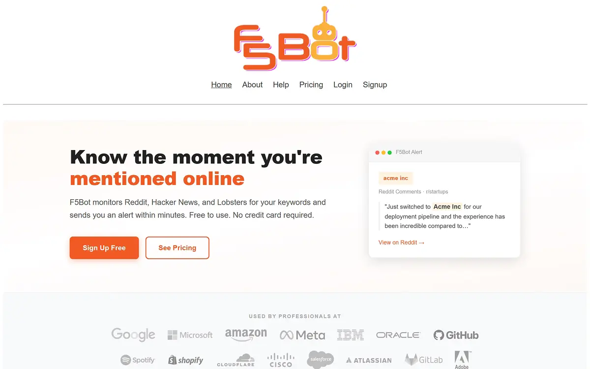 F5Bot